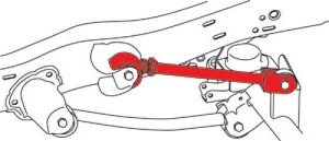 Jeep Wrangler Adjustable Upper Control Arm - Front Right - SPC Performance - Dual-threaded Adjuster and Jam Nut - `18-`23